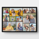 Maak Je Eigen 12 Foto Collage Fotoplaat (voorkant)