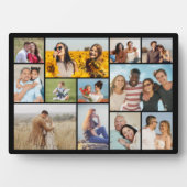 Maak Je Eigen 12 Foto Collage Fotoplaat (voorkant)