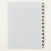 Maak je eigen 12 foto collage gepersonaliseerd planner (Achterkant)