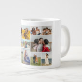 Maak Je Eigen 12 Foto Collage Grote Koffiekop (Voorkant rechts)