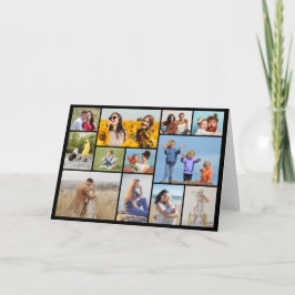 Maak Je Eigen 12 Foto Collage Kaart