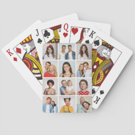 Maak Je Eigen 12 Foto Collage Pokerkaarten
