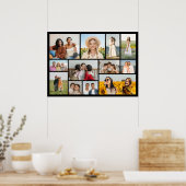 Maak Je Eigen 12 Foto Collage Poster (Keuken)