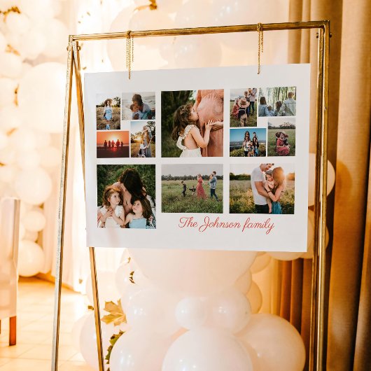 Maak Je Eigen 12 Foto Collage Poster