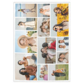 Maak Je Eigen 12 Foto Collage Tafelkleed (Voorkant)