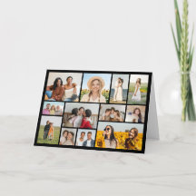 Maak Je Eigen 12 Foto Collage Vouwkaart