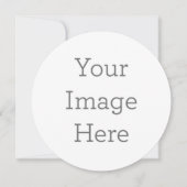 Enkele uitnodiging, Maat: 13,3 x 13,3 cm, Papier: Signature Mat, Enveloppen: Wit (Voorkant)