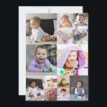 Maak je eigen 13 foto-collage feestdagenkaart<br><div class="desc">Personaliseer je eigen persoonlijke fotografie. Je kunt dit aangepaste product maken voor speciale gelegenheden zoals bruiloften, verjaardagen, Kerstmis, feestdagen, herdenkingen, afstuderen, jubilea en meer. Het kan ook worden gegeven als een cadeau aan je beste vriend, goede vriend, familie en verwanten.</div>