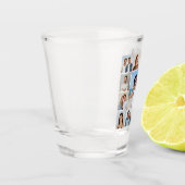Maak Je Eigen 13 Foto Collage Shot Glas (Links)