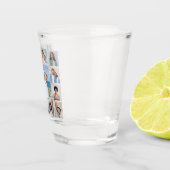 Maak Je Eigen 13 Foto Collage Shot Glas (Rechts)