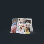 Maak je eigen 14 foto collage feestdagen kaart<br><div class="desc">Personaliseer je eigen persoonlijke fotografie. Je kunt dit aangepaste product maken voor speciale gelegenheden zoals huwelijken,  verjaardagen,  Kerstmis,  feestdagen,  herdenkingen,  afstuderen,  jubilea en meer. Het kan ook worden gegeven als cadeau aan je beste vriend,  goede vriend,  familie en verwanten.</div>