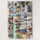 Maak Je Eigen 14 Foto Collage Legpuzzel (Verticaal)