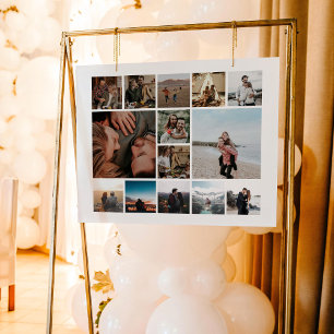 Maak Je Eigen 14 Foto Collage Poster