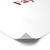 Maak je eigen 14"x11" mat poster (Hoek)