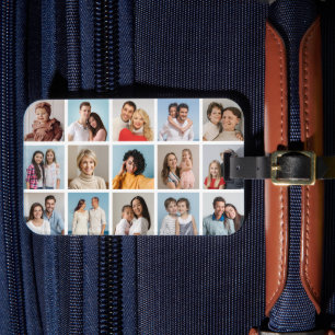 Maak Je Eigen 15 Foto Collage Bagagelabel