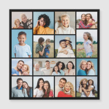 Maak Je Eigen 15 Foto Collage Magnetische Kaart