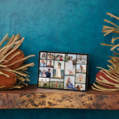 Maak Je Eigen 15 Foto Collage Poster Fotoplaat (Zijkant)