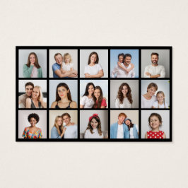 Maak Je Eigen 15 Foto Collage Visitekaartje
