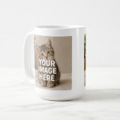 Maak Je Eigen 15oz Twee-Tons Koffiemok (Voorkant links)