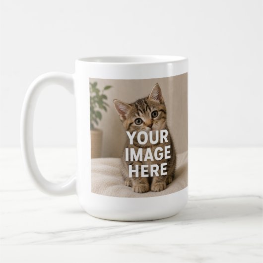 Maak Je Eigen 15oz Twee-Tons Koffiemok (Links)