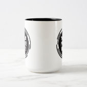 Maak je eigen 15oz tweekleurige koffiemok (Center)