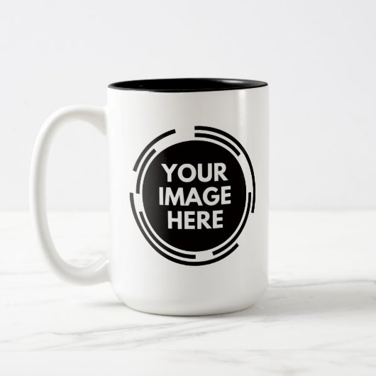 Maak je eigen 15oz tweekleurige koffiemok (Links)