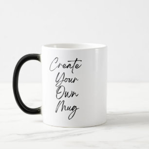 Maak je eigen 15oz tweekleurige koffiemok magische mok