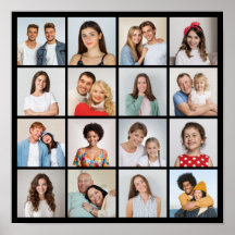 Maak Je Eigen 16 Foto Collage