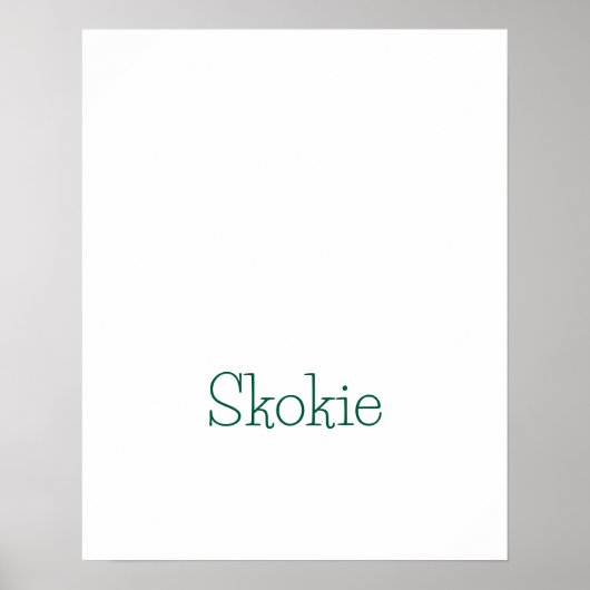 Maak je eigen 16"x20" matte poster (Voorkant)