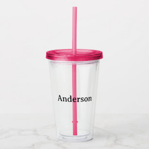 Maak je eigen 16oz helder acryl drinkbeker