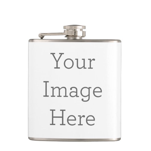 Vinyl Heupflesje, 177 ml. (Voorkant)