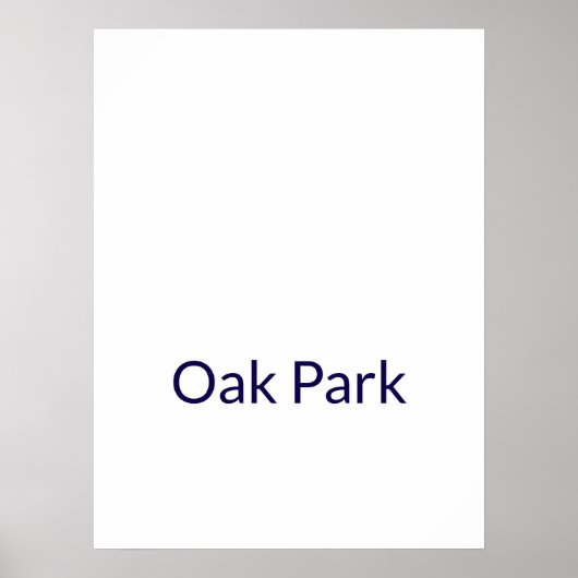 Maak je eigen 18"x24" matte poster (Voorkant)