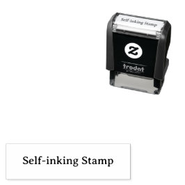 Maak je eigen 1.4" x 0.4"  zelfinktende stempel