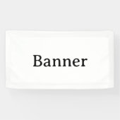 Maak je eigen 1.6' x 3' binnen spandoek (Horizontaal)