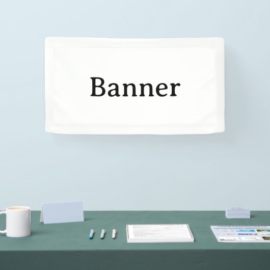 Maak je eigen 1.6' x 3' binnen spandoek (Beurs)