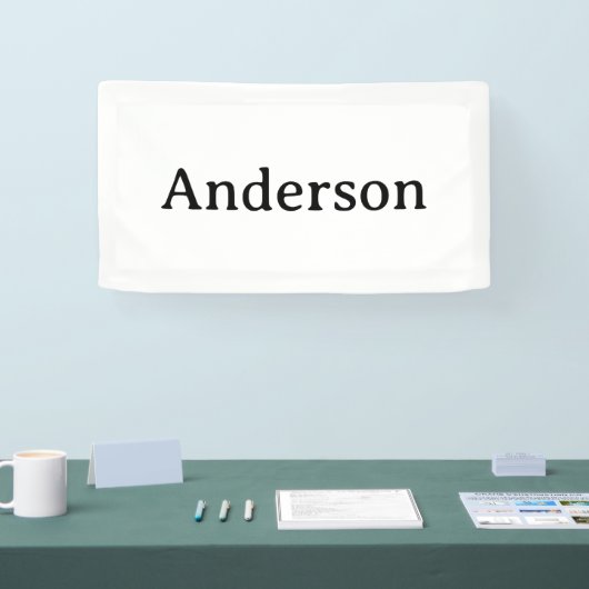 Maak je eigen 1.6' x 3' Binnen Spandoek (Beurs)