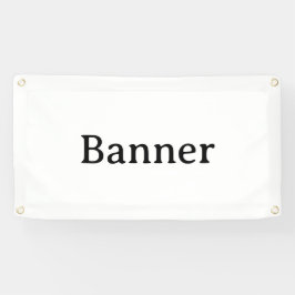 Maak je eigen 1.6' x 3' buitenreclame  spandoek