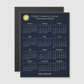 Maak je eigen 2024 bedrijfskalender magnetische Ka (Voorkant / Achterkant)