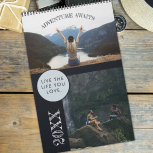 Maak Je Eigen 2027 Foto Vrienden Reis Kalender