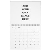 maak je eigen 2027 groot kalender (Jan 2027)