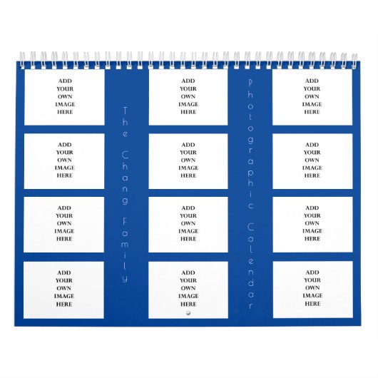 maak je eigen 2027 kalender (Hoes)