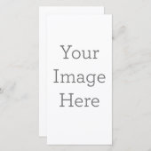 20,3 cm x 10,2 cm Enkele kaart (Voorkant / Achterkant)