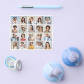 Maak Je Eigen 20 Foto Collage Papier Vel/Folder Flyer (Enkel)