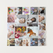 Maak je eigen 20 foto collage wandkleed (Voorkant (horizontaal))