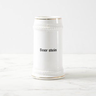 Maak je eigen 22oz witte en gouden bierpul