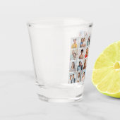 Maak Je Eigen 24 Foto Collage Shot Glas (Links)
