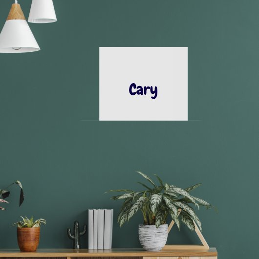 Maak je eigen 24"x20" matte poster (Woonkamer 1)