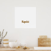Maak je eigen 24"x24" matte poster (Keuken)