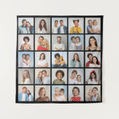 Maak Je Eigen 25 Foto Collage Wandkleed (Voorkant)