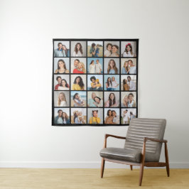 Maak Je Eigen 25 Foto Collage Wandkleed